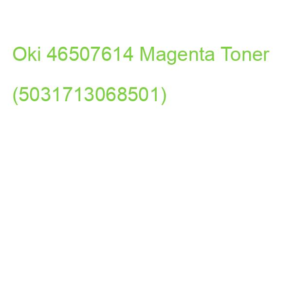 Oki 46507614 Magenta Toner (5031713068501)