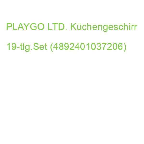 PLAYGO Küchengeschirr 19 Teile (4892401037206)