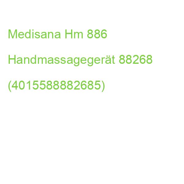 Medisana Hm 886 Handmassagegerät 88268 (4015588882685)