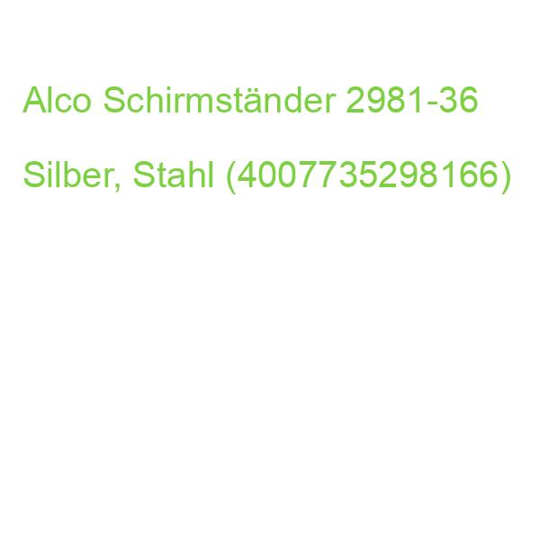 Alco Schirmständer 2981-36 Silber, Stahl (4007735298166)