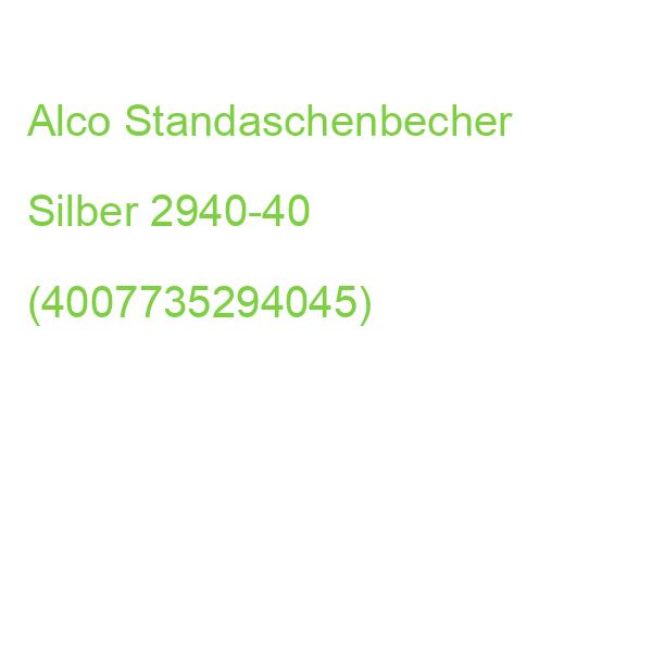 Alco Standaschenbecher Silber 2940-40 (4007735294045)