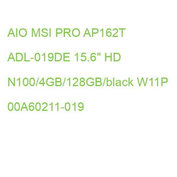 AIO MSI PRO AP162T ADL-019DE 15.6