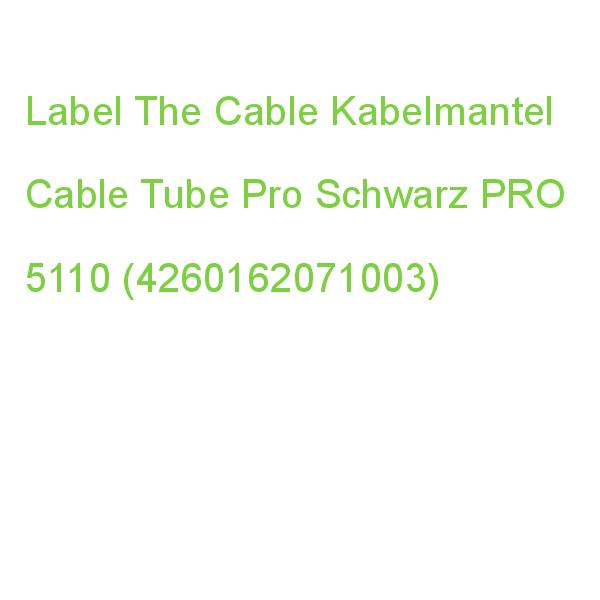 Label The Cable Kabelmantel Cable Tube Pro Schwarz PRO 5110 (4260162071003)
