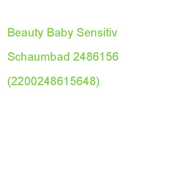 Beauty Baby Sensitiv Schaumbad 0,5 L 2486156 (2200248615648)