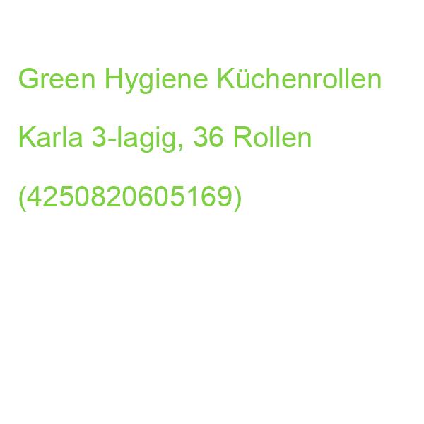 Green Hygiene Küchenrollen Karla 3-lagig, 36 Rollen (4250820605169)