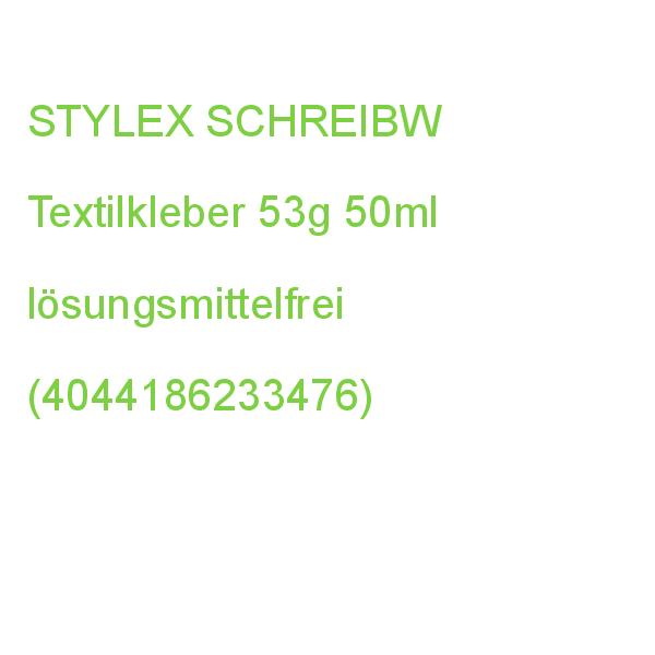 STYLEX Textilkleber Lösungsmittelfrei 50ml Flasche