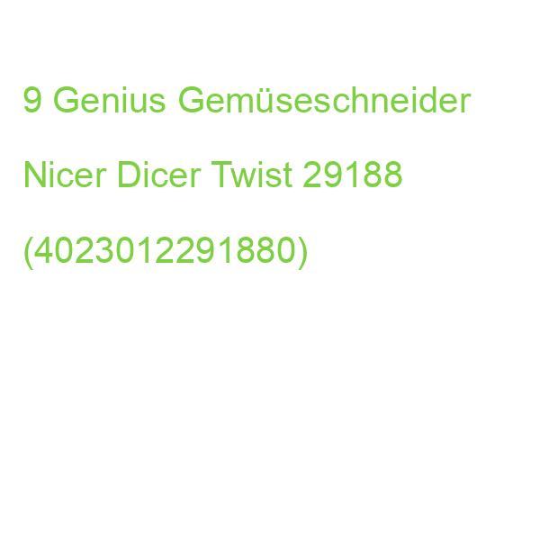 Genius Gemüseschneider Manuell Nicer Dicer Twist 29188 (4023012291880)