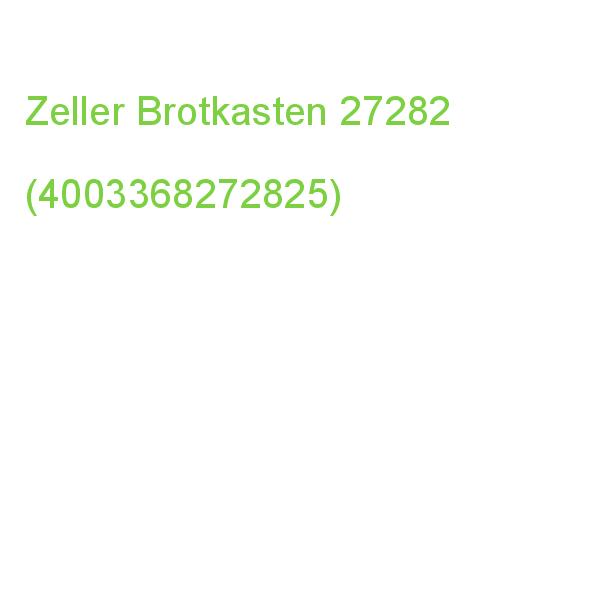 Zeller Brotkasten Schwarz, Braun 27282 (4003368272825)