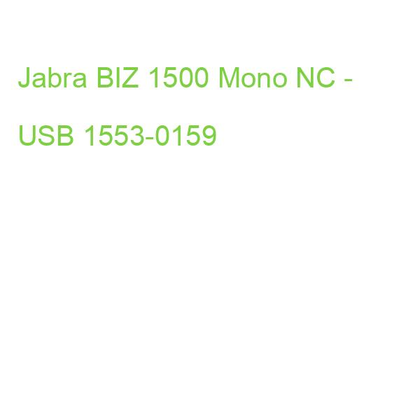 Jabra BIZ 1500 Mono NC - USB 1553-0159