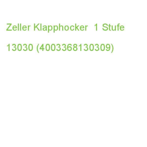 Zeller Tritthocker Grau 1 Stufe, H: 22,0 Cm 13030 (4003368130309)