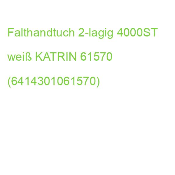 Falthandtuch Classic Z-Falz hochweiß 4000 Blatt KATRIN 61570 (6414301061570)
