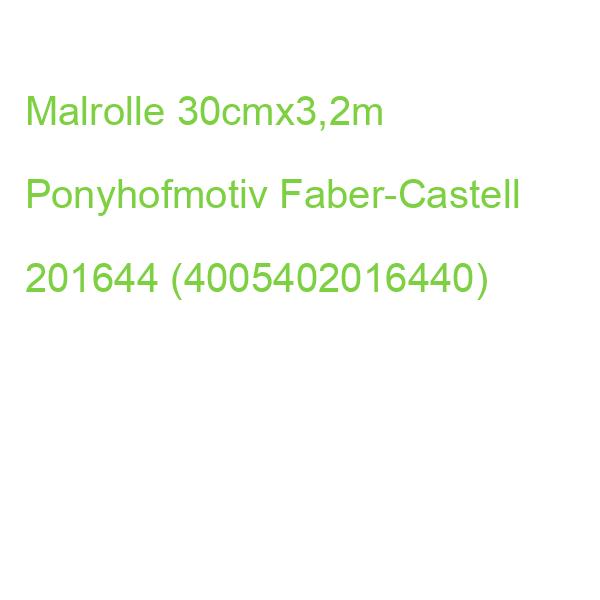 Malrolle Ponyhof 30 cmx3,2 m FABER CASTELL 201644 (4005402016440)