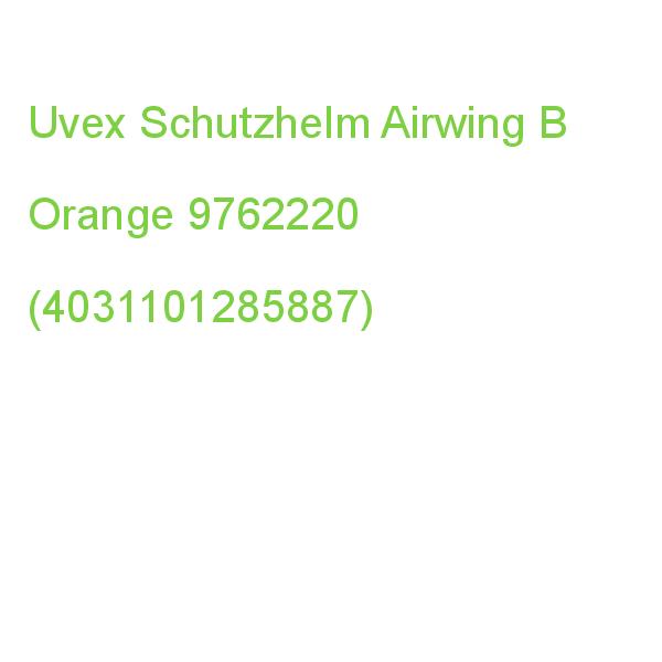 Uvex Schutzhelm Airwing B Orange 9762220 (4031101285887)