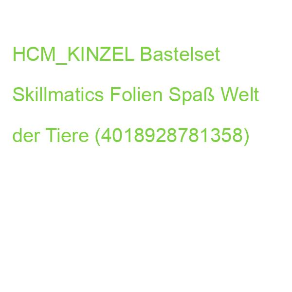 HCM_KINZEL Bastelset Skillmatics Folien Spaß Welt der Tiere (4018928781358)