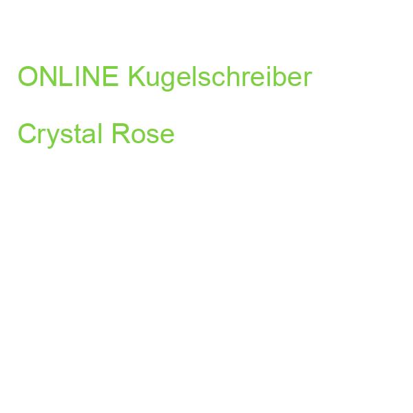 ONLINE Kugelschreiber Crystal Rose