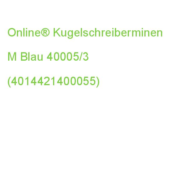 Online Kugelschreiberminen M Blau, 1 St. 40005/3 (4014421400055)