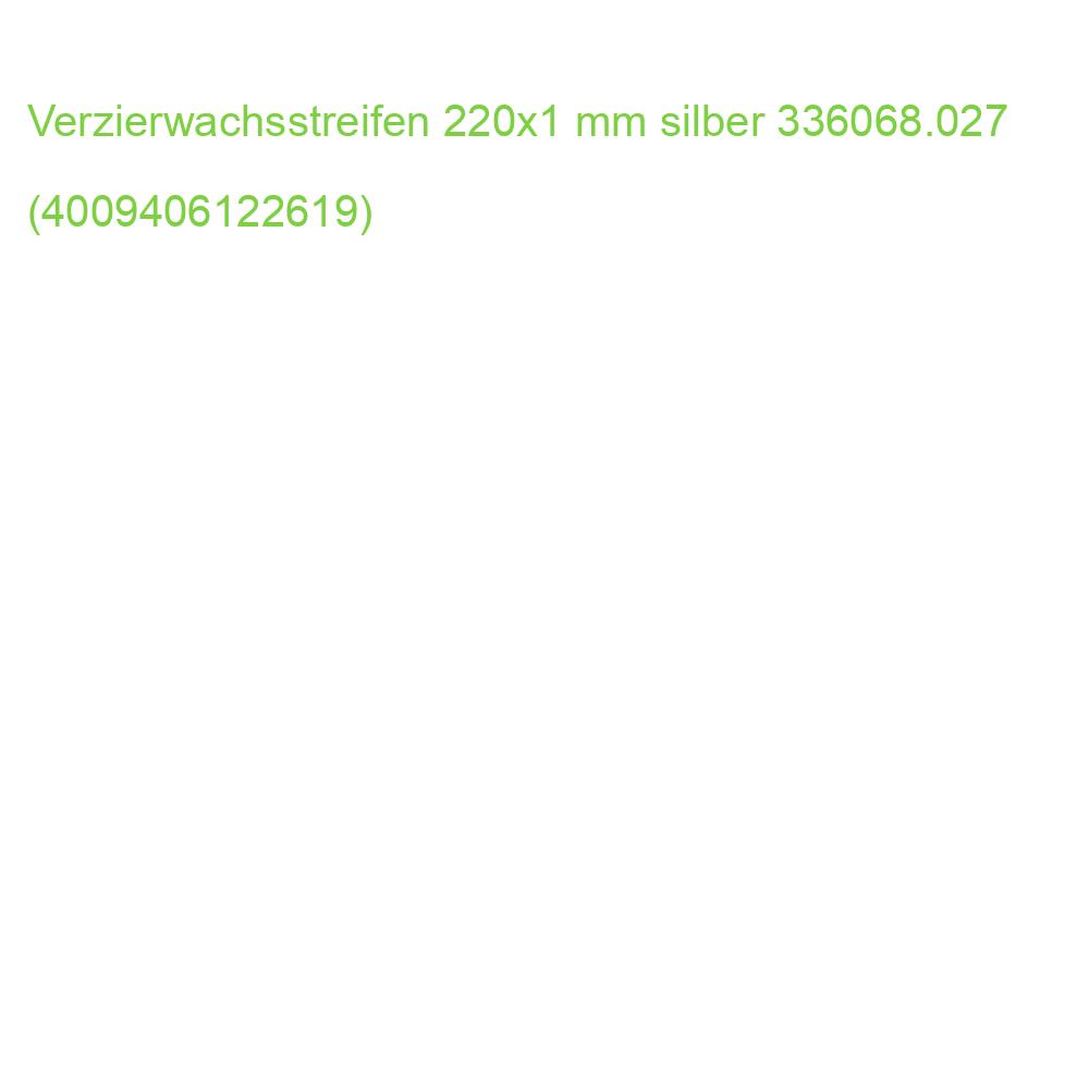 Verzierwachsstreifen 220x1 mm silber 336068.027 (4009406122619)