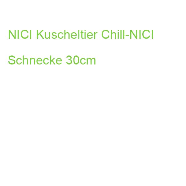 NICI Kuscheltier Chill-NICI Schnecke 30cm