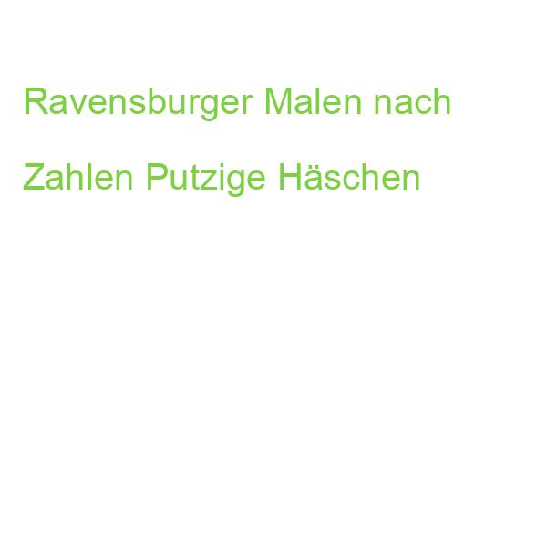Ravensburger Malen nach Zahlen Putzige Häschen