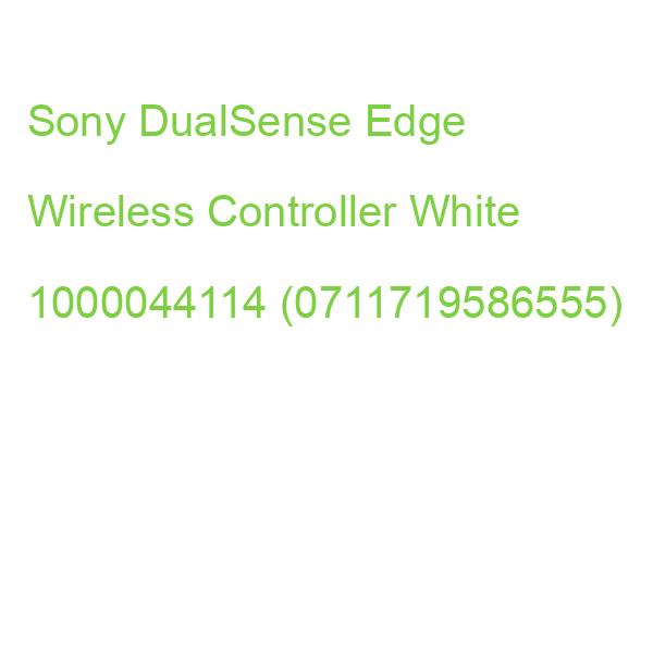 Sony DualSense Edge Wireless Controller White 1000044114 (0711719586555)