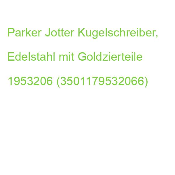 Parker Jotter Kugelschreiber, Edelstahl mit Goldzierteile 1953206 (3501179532066)
