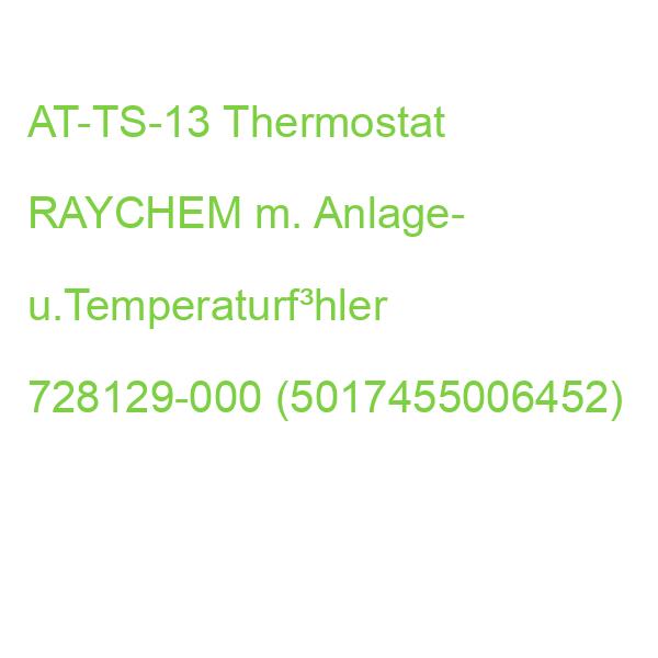 AT-TS-13 Thermostat RAYCHEM m. Anlage- u.Temperaturf³hler 728129-000 (5017455006452)