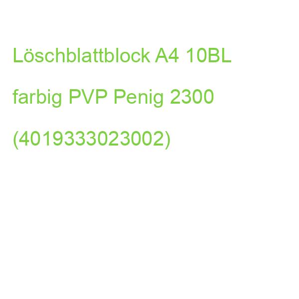 Löschblattblock A4 farbig PVP Penig 2300 (4019333023002)