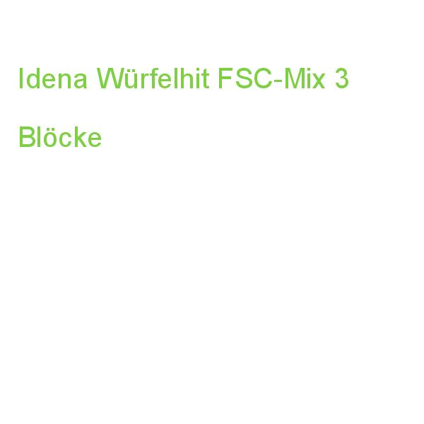 Idena Würfelhit 3 Stück