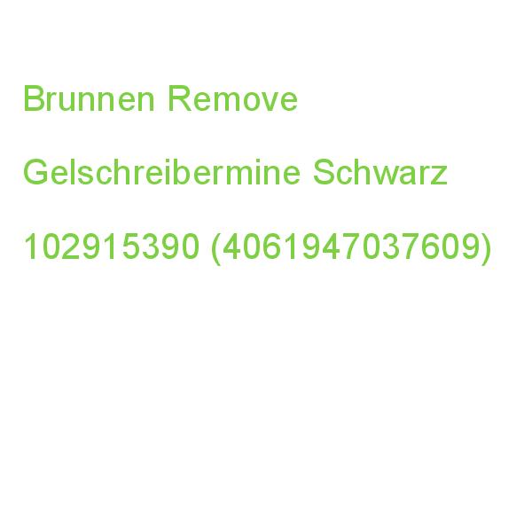 Brunnen Remove Gelschreibermine Schwarz 1 St. 102915390 (4061947037609)