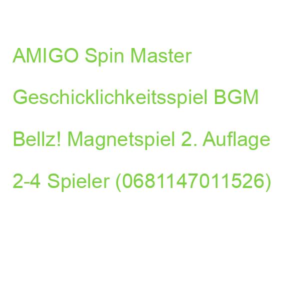 AMIGO Spin Master Geschicklichkeitsspiel BGM Bellz! Magnetspiel 2. Auflage 2-4 Spieler (0681147053595)