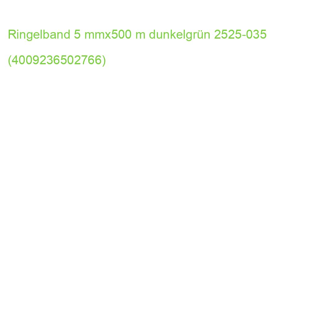 Ringelband 5 mmx500 m dunkelgrün 2525-035 (4009236502766)