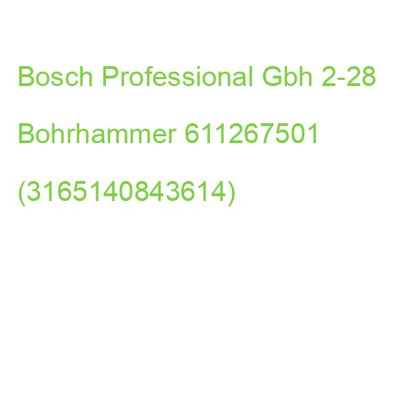Bosch Professional Gbh 2-28 Bohrhammer 0611267501 (3165140843614)