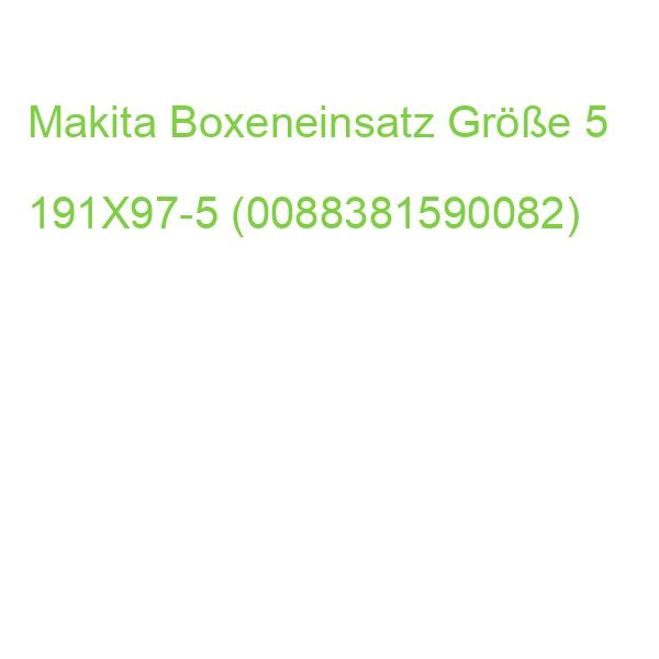 Makita Boxeneinsatz Größe 5 191X97-5 (0088381590082)