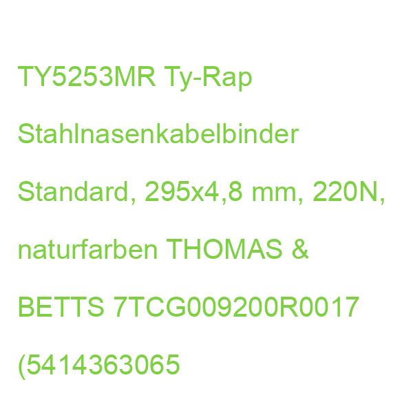 TY5253MR Ty-Rap,Kabelbinder 290x4.8mm THOMAS & BETTS 7TCG009200R0017 (5414363065586)