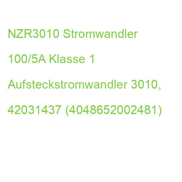 NZR3010 Stromwandler 100/5A Klasse 1 Aufsteckstromwandler 3010, 42031437 (4048652002481)