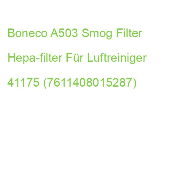 Boneco A503 Smog Filter Hepa-filter Für Luftreiniger 41175 (7611408015287)
