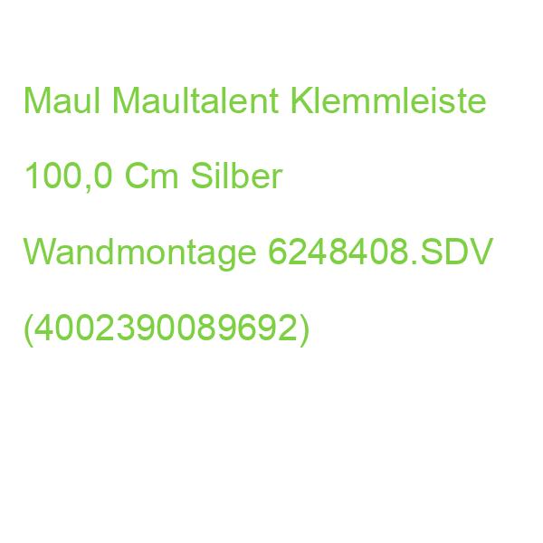 Maul Maultalent Klemmleiste 100,0 Cm Silber Wandmontage 6248408.SDV (4002390089692)