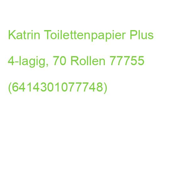 Katrin Toilettenpapier Plus 4-lagig, 70 Rollen 77755 (6414301077748)