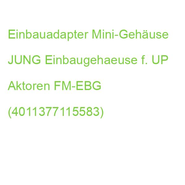 FM Einbaugehaeuse f. UP Aktoren JUNG FM-EBG (4011377115583)