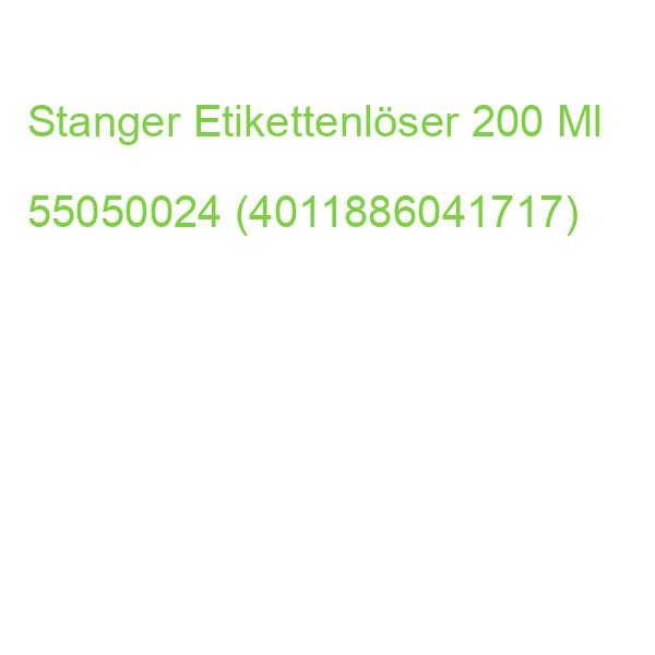Stanger Etikettenlöser 200 Ml 55050024 (4011886041717)