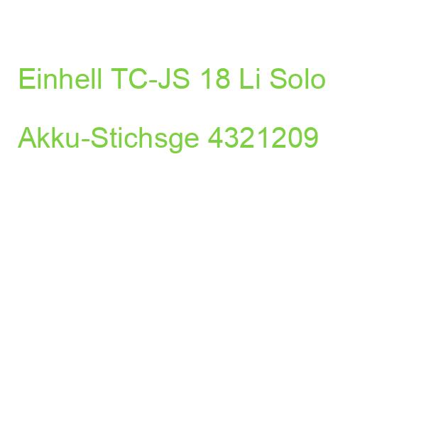 Einhell TC-JS 18 Li Solo Akku-Stichsge 4321209