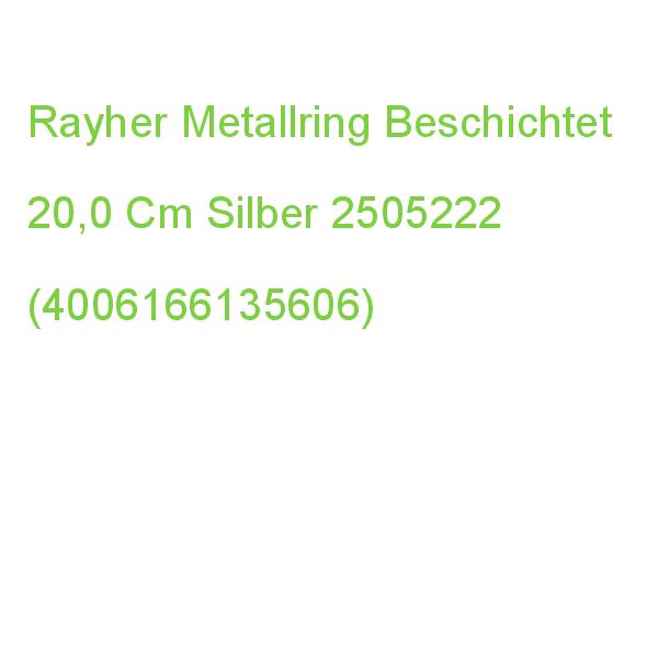Rayher Metallring Beschichtet Silber  20,0 Cm 2505222 (4006166135606)