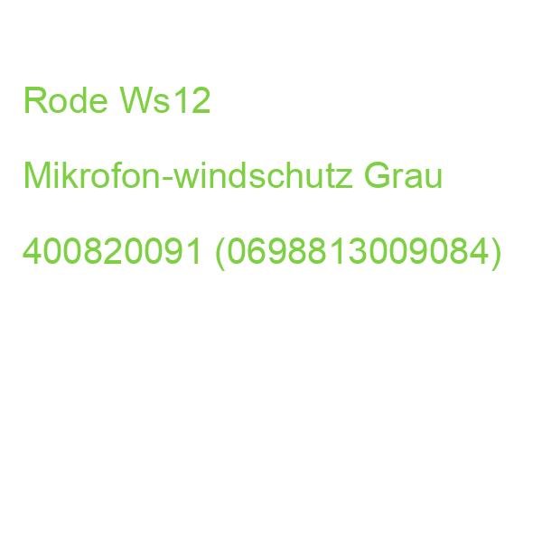 Rode Ws12 Mikrofon-windschutz 400820091 (0698813009084)