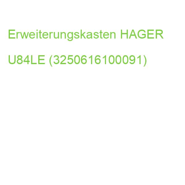 Erweiterungskasten HAGER U84LE (3250616100091)