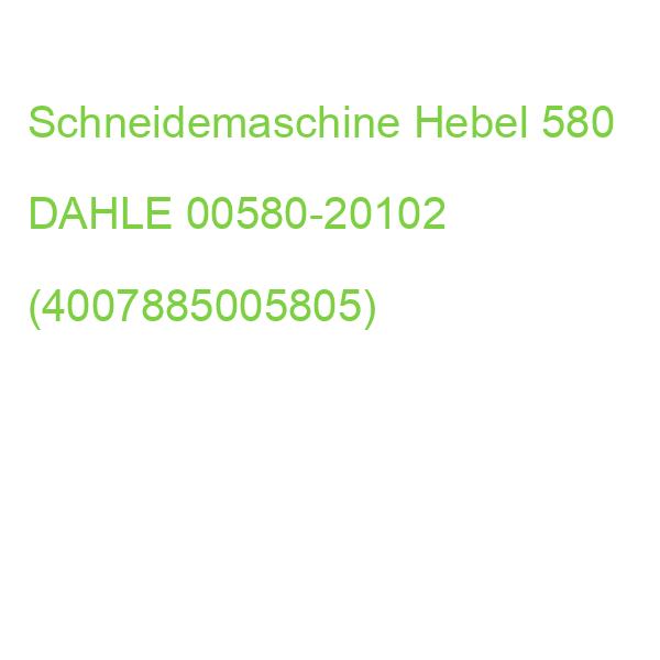 Atelier-Schneidemaschine 580 Schnittlänge 815 mm DAHLE 00580-20102 (4007885005805)