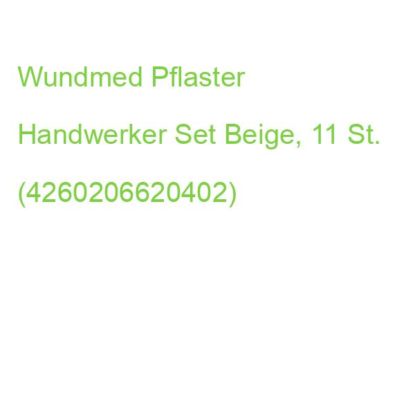Wundmed Pflaster Handwerker Set 05-009 Beige, 11 St. (4260206620402)