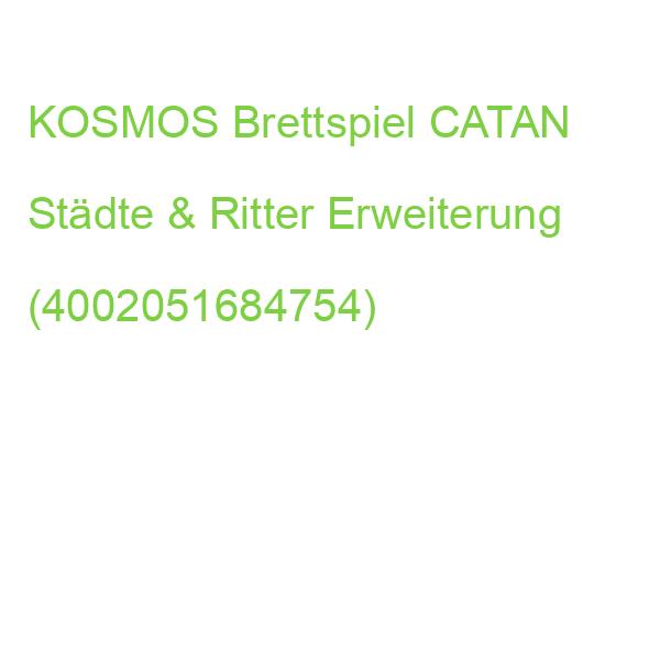 KOSMOS Brettspiel CATAN Städte & Ritter Erweiterung (4002051684754)