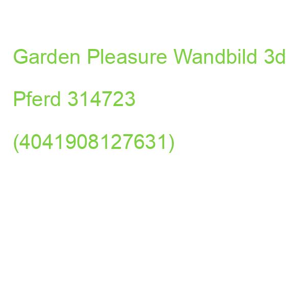 Garden Pleasure Wandbild 3d Pferd, Metall 314723 (4041908127631)