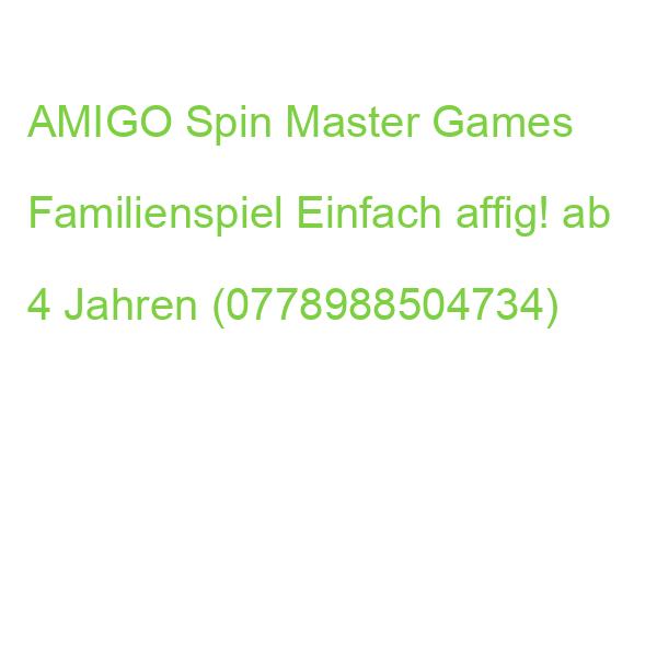 AMIGO Spin Master Games Familienspiel Einfach affig! ab 4 Jahren (0778988504734)