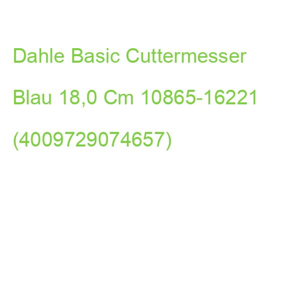 Dahle Cuttermesser Basic Blau 18,0 Cm, 1 St. 10865-16221 (4009729074657)